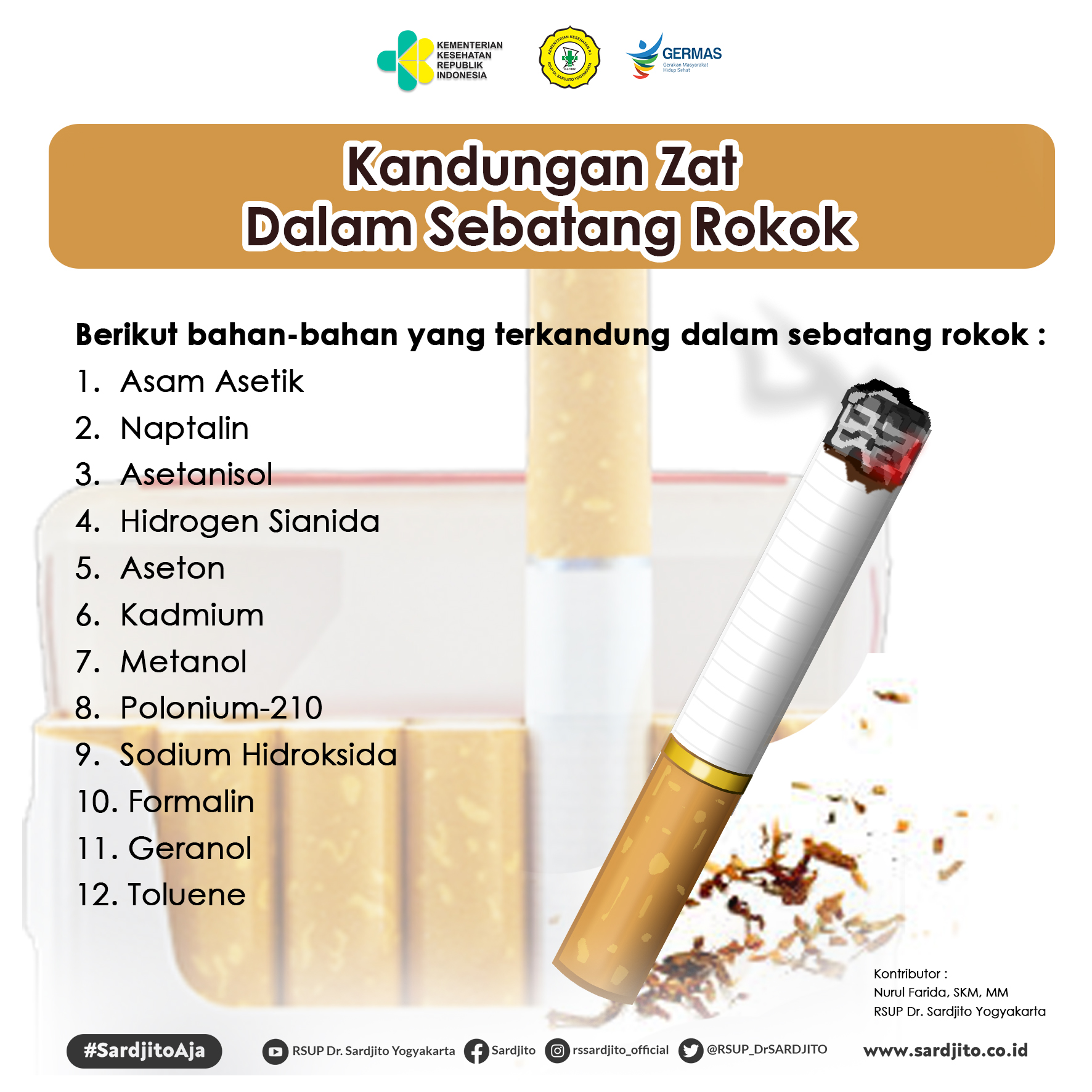 Detail Gambar Zat Berbahaya Dalam Rokok Nomer 3