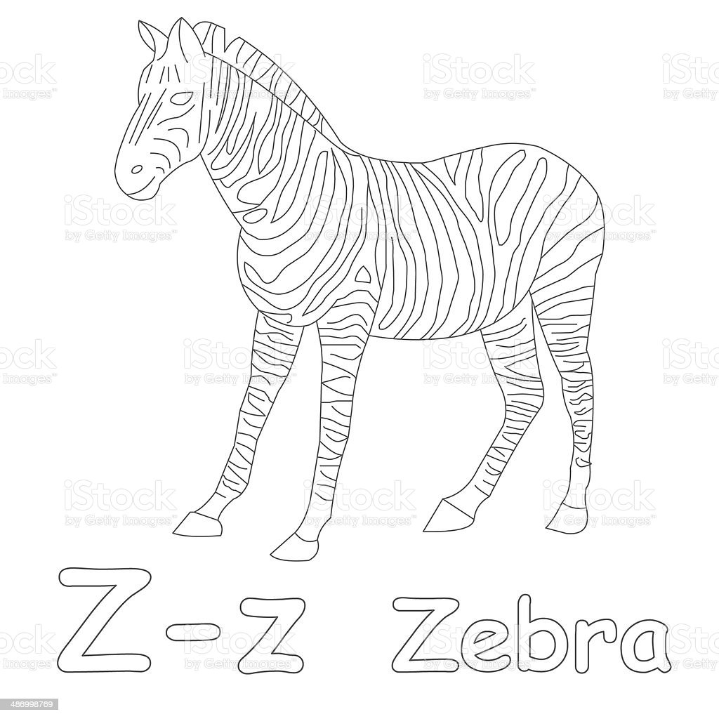 Detail Gambar Zebra Untuk Mewarnai Nomer 41