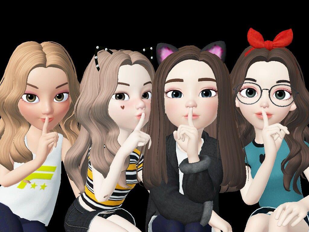 Detail Gambar Zepeto 4 Sahabat Muslimah Nomer 18