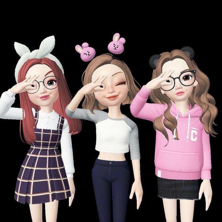 Detail Gambar Zepeto 4 Sahabat Muslimah Nomer 45