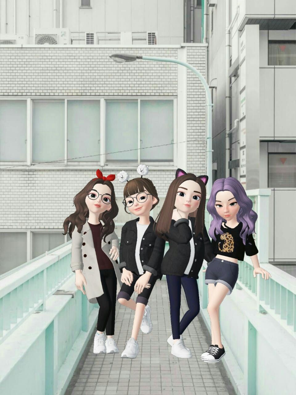 Detail Gambar Zepeto 4 Sahabat Muslimah Nomer 9