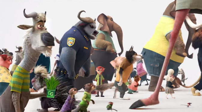 Detail Gambar Zootopia Yang Belum Ada Warna Nomer 53