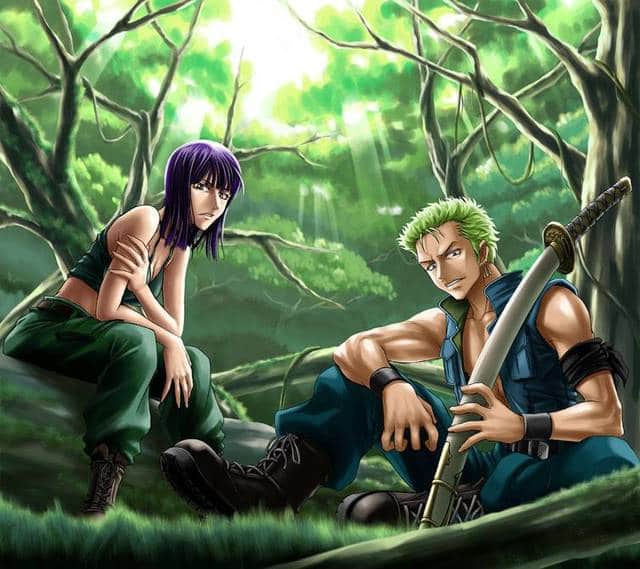 Detail Gambar Zoro Dan Robin Nomer 54