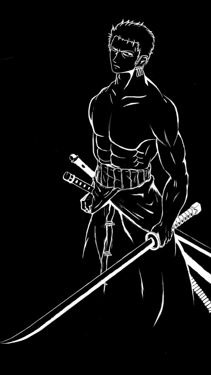 Gambar Zoro Hitam Putih - KibrisPDR