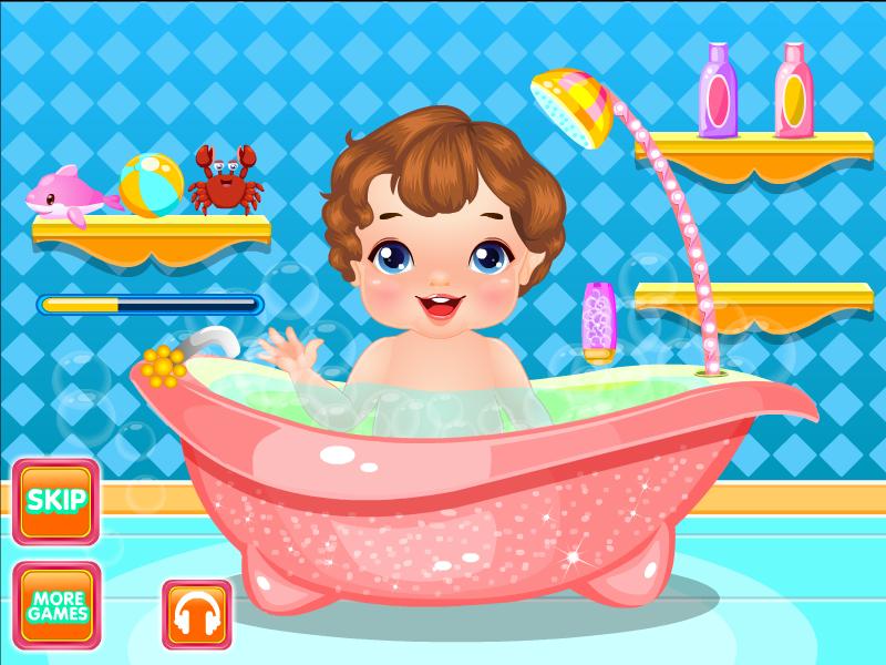 Game Anak Bayi Mandi - KibrisPDR