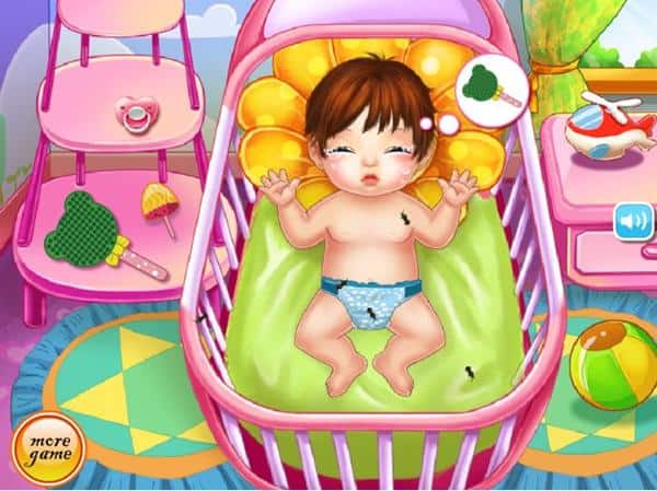 Detail Game Anak Bayi Mandi Nomer 3