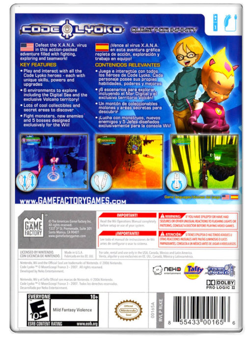 Detail Game Code Lyoko Ps2 Nomer 55