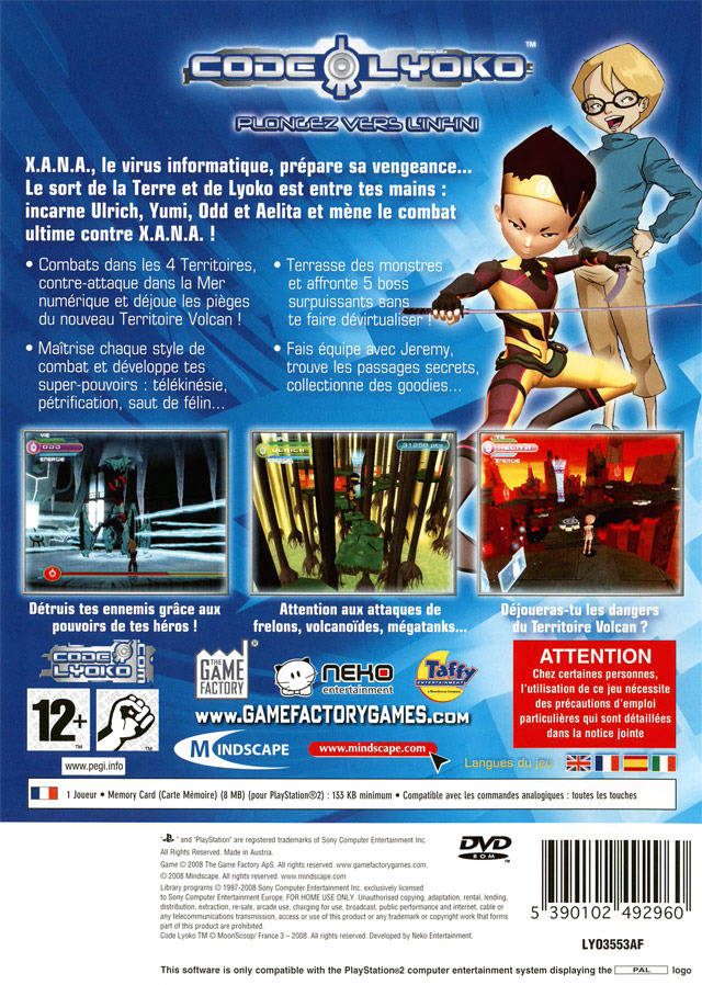 Detail Game Code Lyoko Ps2 Nomer 7