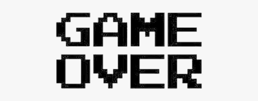 Game Over Transparent - KibrisPDR