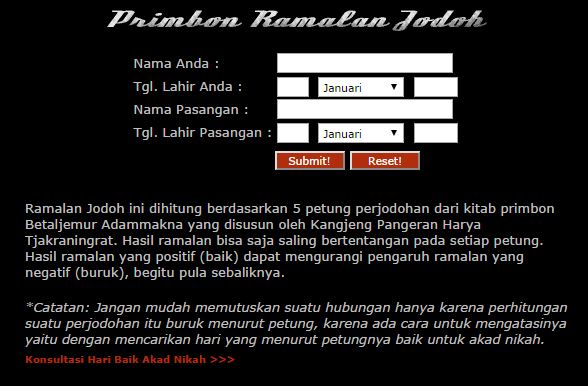 Detail Game Ramalan Cinta Sejati Nomer 2