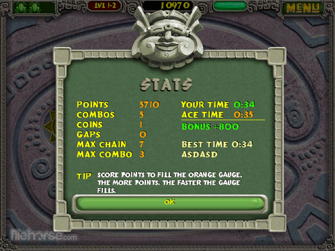 Detail Game Zuma Offline Nomer 35