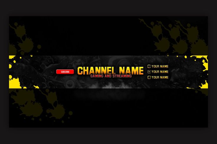 Detail Gaming Banner Youtube Nomer 10