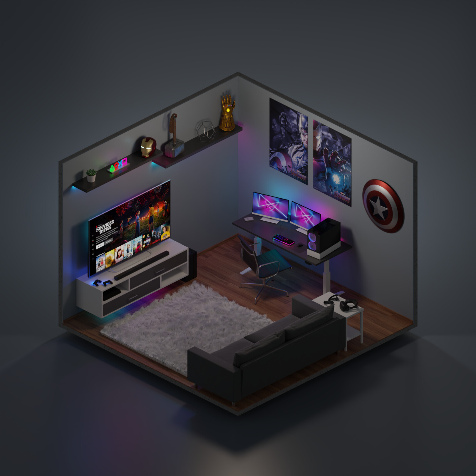 Detail Gaming Bedroom Nomer 35