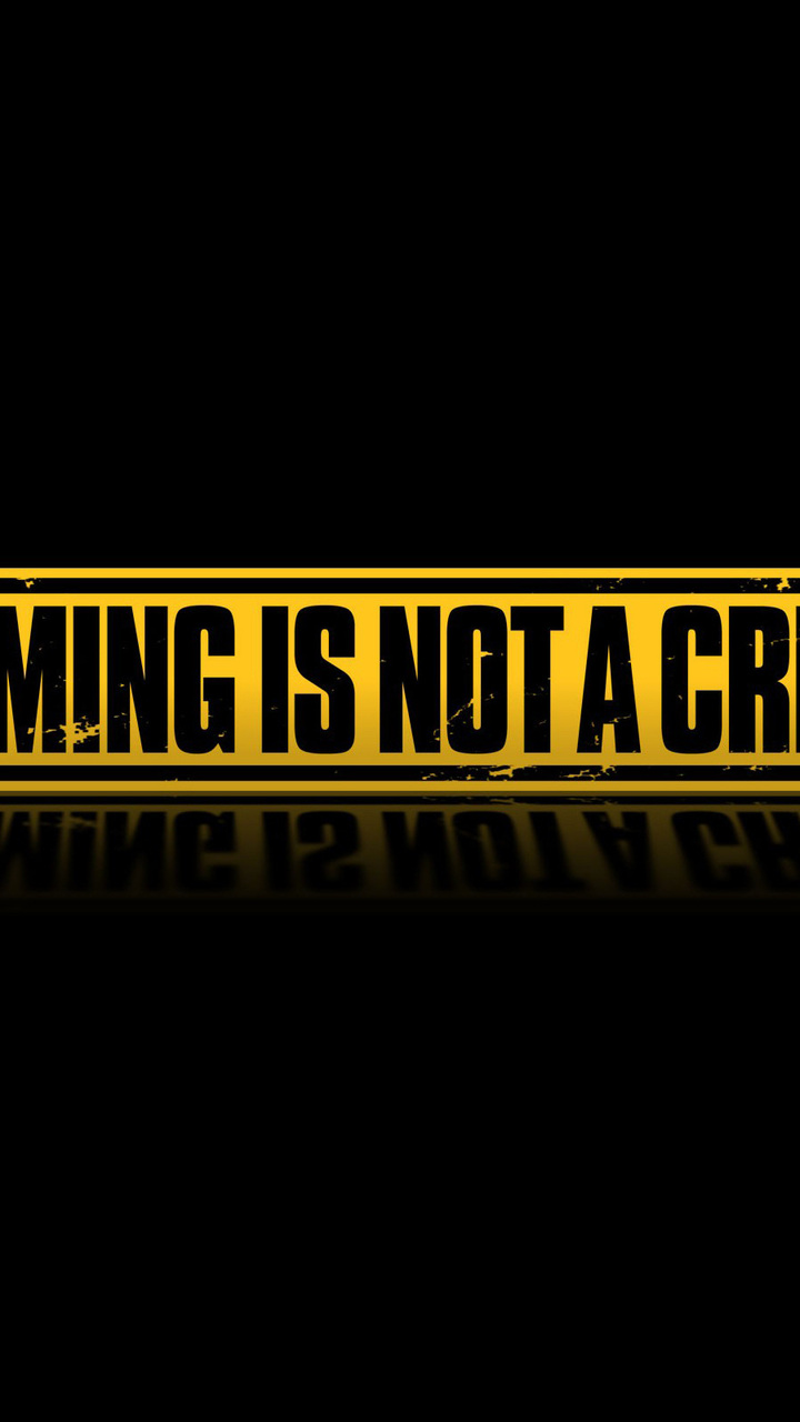 Detail Gaming Is Not Crime Nomer 10