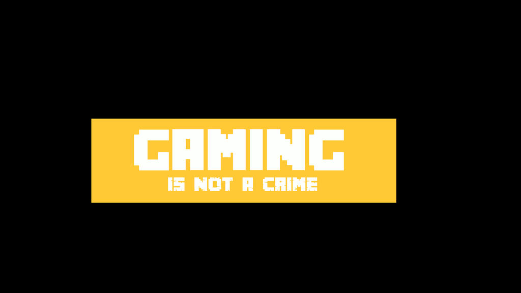 Detail Gaming Is Not Crime Nomer 18