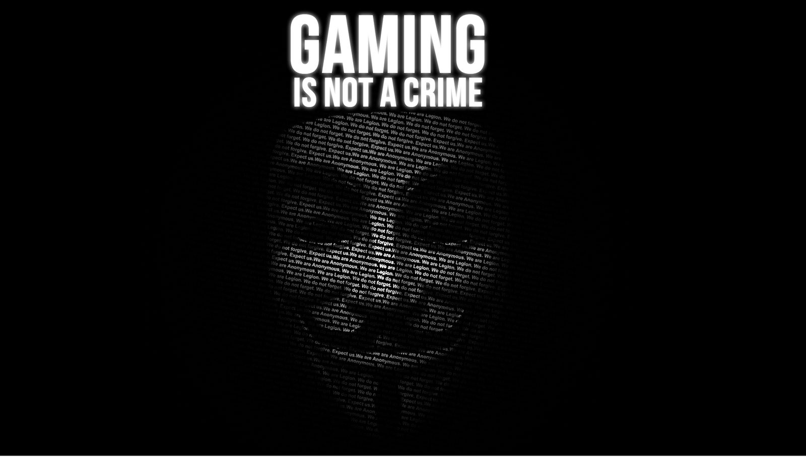 Detail Gaming Is Not Crime Nomer 37