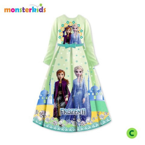 Detail Gamis Anak Gambar Frozen Nomer 13