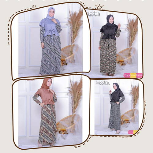 Detail Gamis Batik Hamil Nomer 36