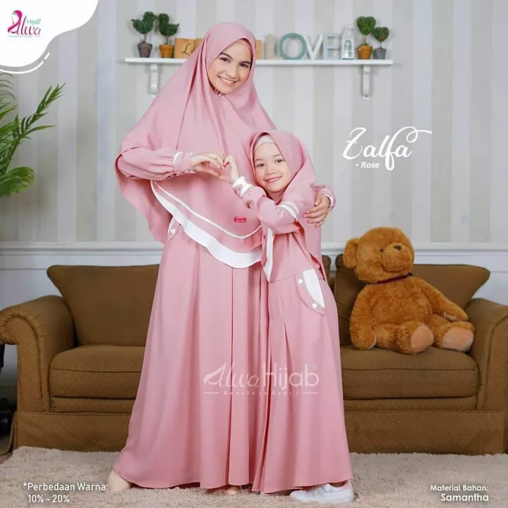 Detail Gamis Couple Ibu Dan Bayi Nomer 25