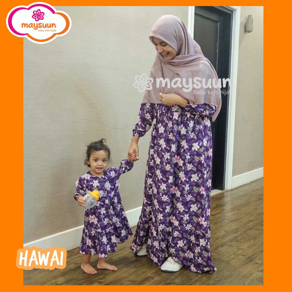 Detail Gamis Couple Ibu Dan Bayi Nomer 46