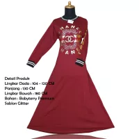 Detail Gamis Gambar 2 Dimensi Nomer 8