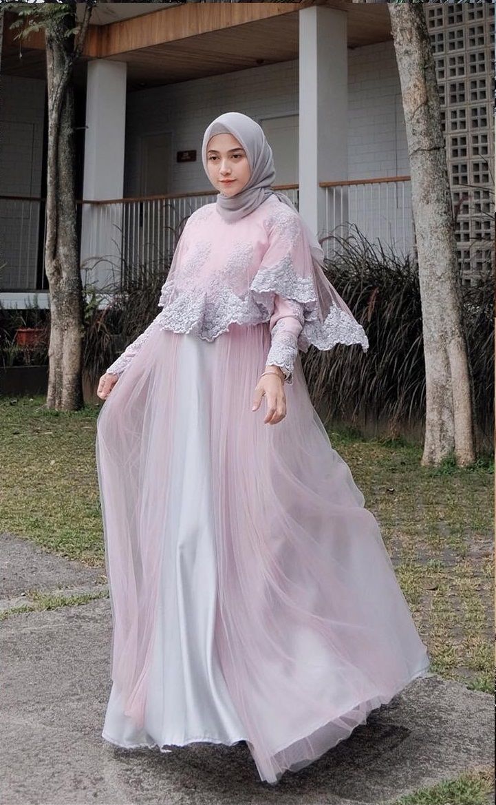 Detail Gamis Ibu Hamil Modern Nomer 18