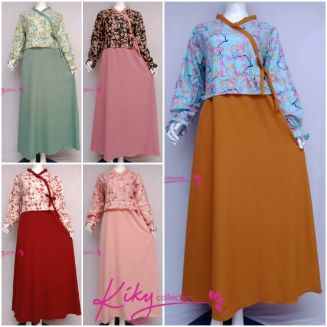 Detail Gamis Kimono Jepang Nomer 50