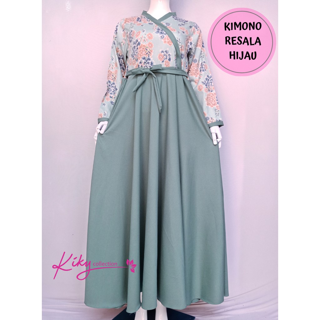 Detail Gamis Kimono Jepang Nomer 9