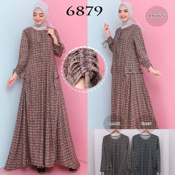 Detail Gamis Pesta 2018 Nomer 49