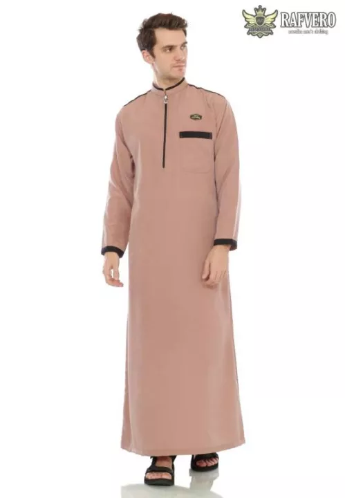 Detail Gamis Pria Arab Nomer 18