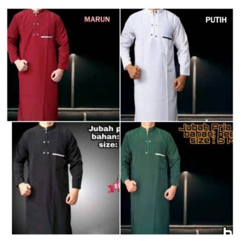 Detail Gamis Pria Arab Nomer 30