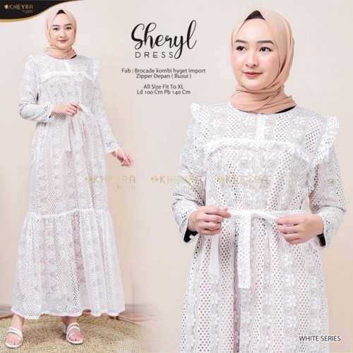 Detail Gamis Renda Terbaru Nomer 52