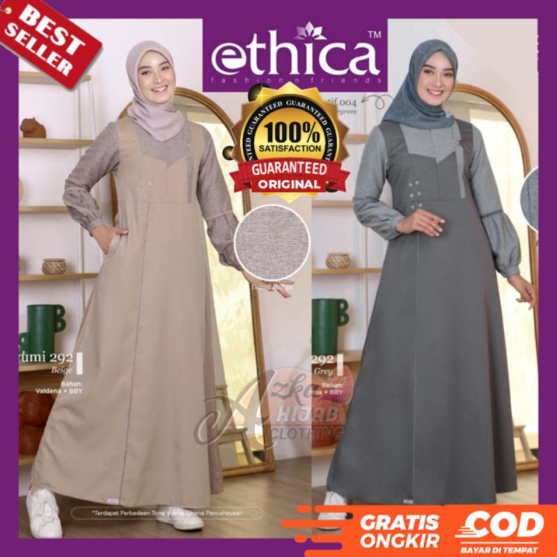 Detail Gamis Simple Dan Elegan Nomer 50