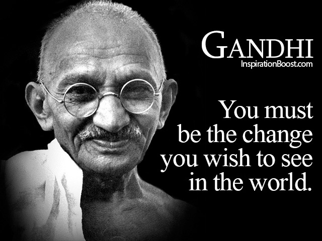 Detail Gandhi Quotes Be The Change Nomer 20