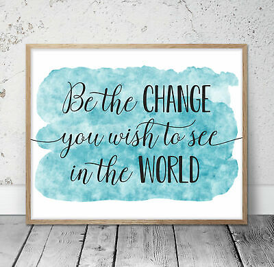 Detail Gandhi Quotes Be The Change Nomer 45