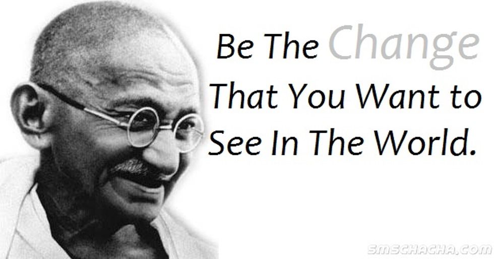 Detail Gandhi Quotes Be The Change Nomer 8