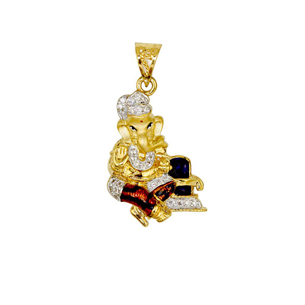 Detail Ganesh Locket Nomer 22