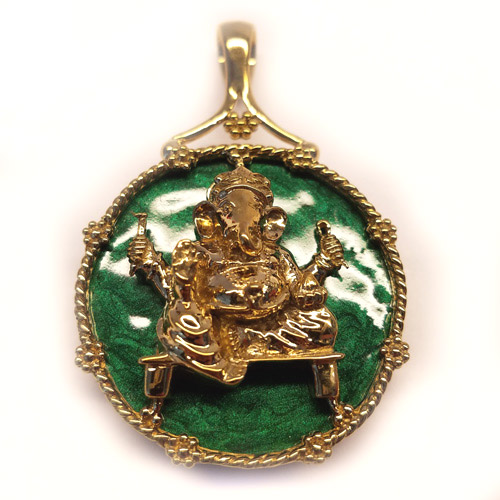 Detail Ganesh Locket Nomer 40