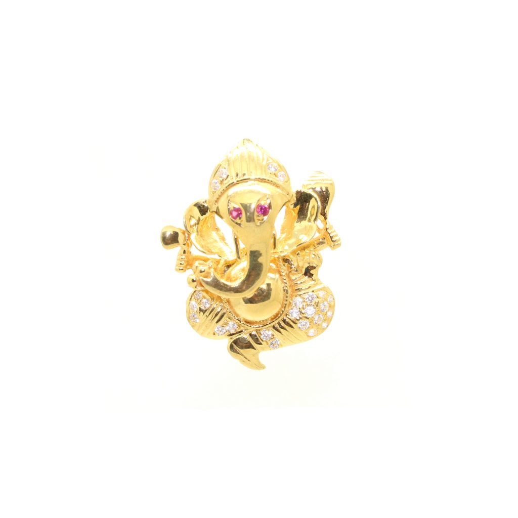 Detail Ganesh Locket Nomer 56