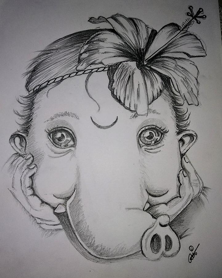 Detail Ganesh Pencil Sketch Nomer 28