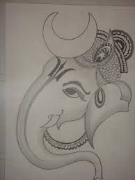 Detail Ganesh Pencil Sketch Nomer 32