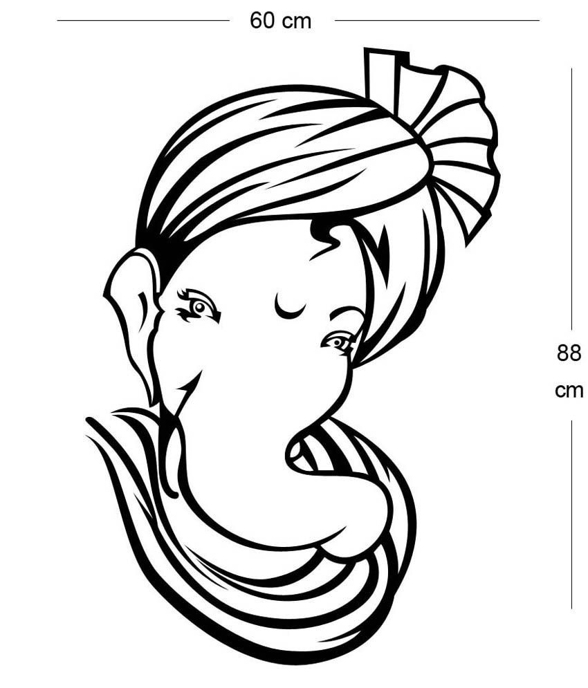 Detail Ganesh Sketch Drawing Nomer 17