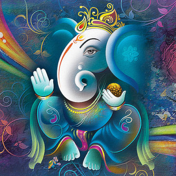 Detail Ganesh Sketch Drawing Nomer 21