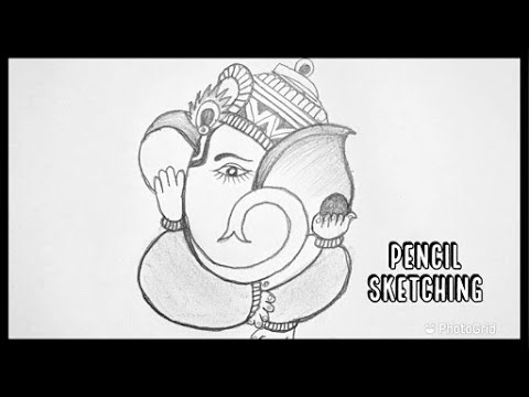 Detail Ganesh Sketch Drawing Nomer 30