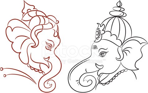 Detail Ganesha Clipart Nomer 36