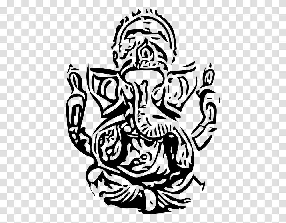 Detail Ganesha Vector Png Nomer 44