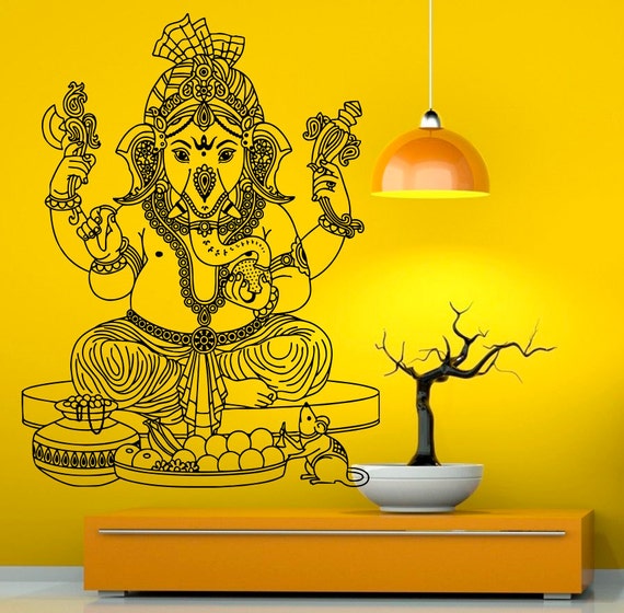 Detail Ganesha Wall Sticker Nomer 29