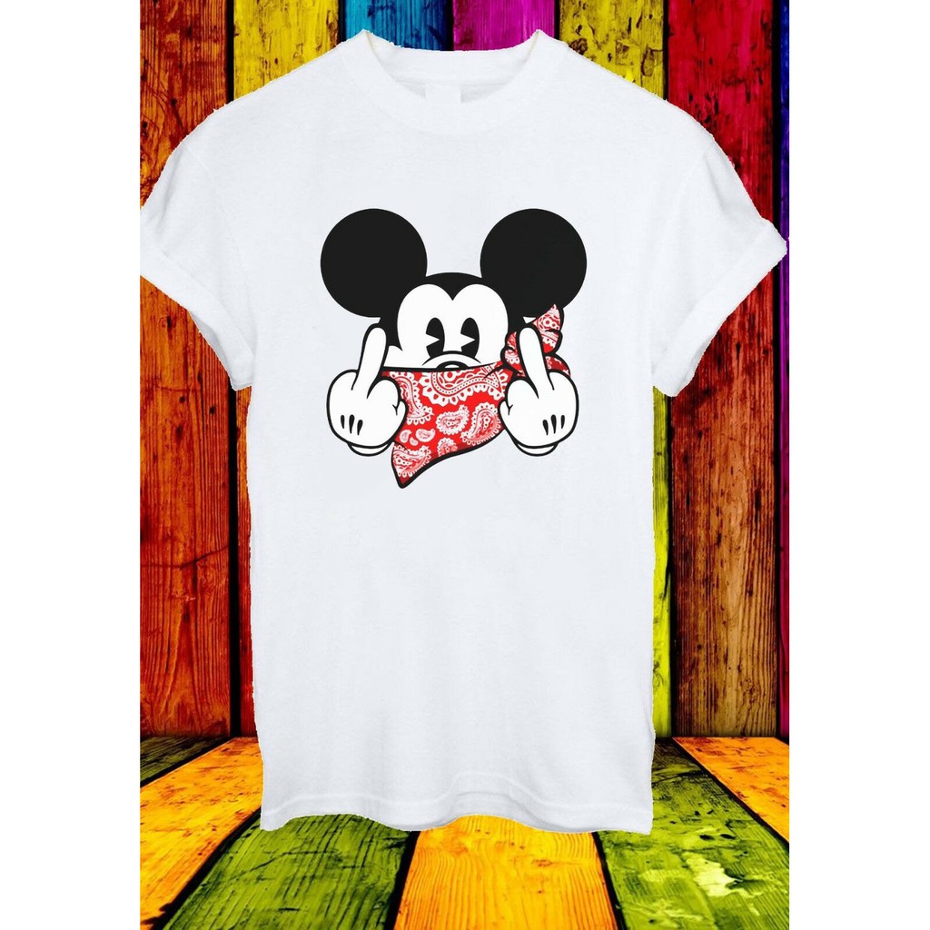 Detail Gangster Mickey Mouse Shirt Nomer 48