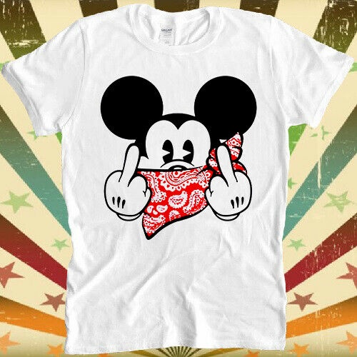 Detail Gangster Mickey Mouse Shirt Nomer 52