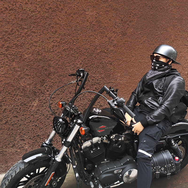 Detail Gangster Motorcycle Helmets Nomer 3